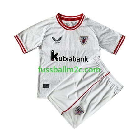 Fußballtrikots Athletic Bilbao Kinder Auswärts Trikotsatz 2023-2024